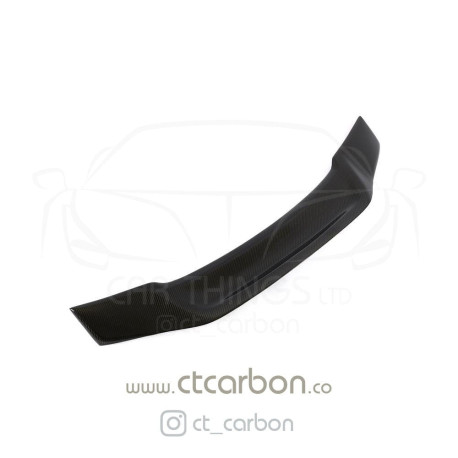 Outlet CT CARBON rear spoiler (PS Style) for AUDI A3 S3 RS3 SALOON, carbon DAMAGED | races-shop.com