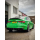 Outlet CT CARBON rear spoiler (PS Style) for AUDI A3 S3 RS3 SALOON, carbon DAMAGED | races-shop.com