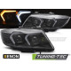 Lighting XENON HEADLIGHTS LED BLACK fits BMW E90/E91 LCI 09-11 | races-shop.com