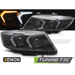 XENON HEADLIGHTS LED BLACK fits BMW E90/E91 LCI 09-11