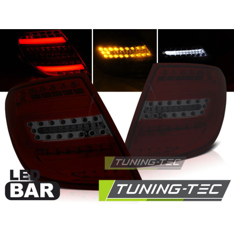 Lighting MERCEDES C-KLASA W204 KOMBI 07-10 RED SMOKE LED BAR | races-shop.com