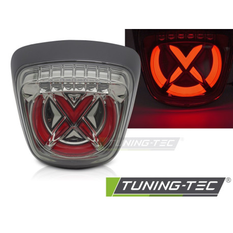 Lighting LED TAIL LIGHT SMOKE RED fits VESPA SPRINT 125 / 150 | races-shop.com