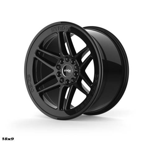 ALU disky STROM STROM DS-25 wheel 18x9 5x114.3/120 72.6 ET33, Gloss Black | races-shop.com