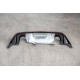 Body kit and visual accessories Rear Valance + Miltek Sport Exhaust Ford Fiesta ST Mk8 + GPF System | races-shop.com