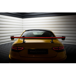Carbon Spoiler With Upper Swan Mounting + LED Audi A5 Coupe 8T