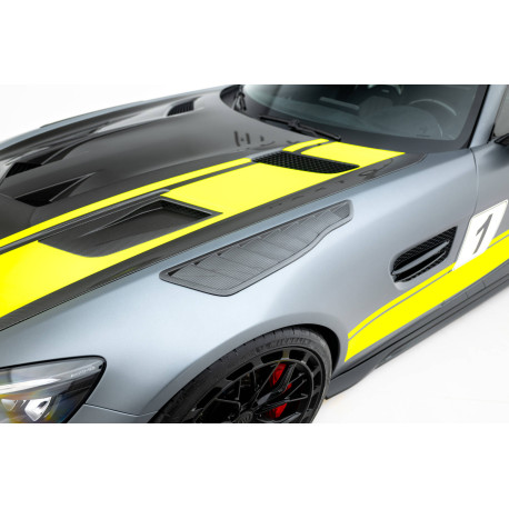Body kit and visual accessories Prepreg Carbon Front Fender Side Vents Mercedes-AMG GT C C190 Facelift | races-shop.com