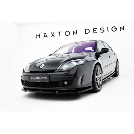 Body kit and visual accessories Front Splitter Renault Laguna Hatchback GT Mk3 | races-shop.com