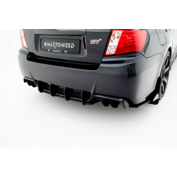 Street Pro Rear Diffuser Subaru Impreza WRX STI Mk3 Facelift (red)