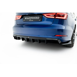 Rear Valance Audi A3 Sedan 8V (Version with dual exhaust tips on one side)