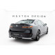 Body kit and visual accessories MAXTON DESIGN rear splitter for BMW 7 G70 (with vertical bars), glossy black | races-shop.com