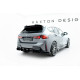 Body kit and visual accessories MAXTON DESIGN Street Pro rear diffuser for BMW M135i F70, black-red | races-shop.com