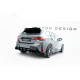 Body kit and visual accessories MAXTON DESIGN Street Pro rear diffuser for BMW M135i F70, red | races-shop.com