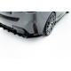 Body kit and visual accessories Street Pro Rear Side Splitters V1 BMW M135i F70 (black-red) | races-shop.com
