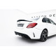 Body kit and visual accessories MAXTON DESIGN rear side splitters for Mercedes-Benz C AMG-Line / C43 AMG Sedan W205, glossy black | races-shop.com