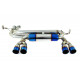 Cat backs RACES Exhaust CatBack BMW E46 M3 Typ.2 | races-shop.com