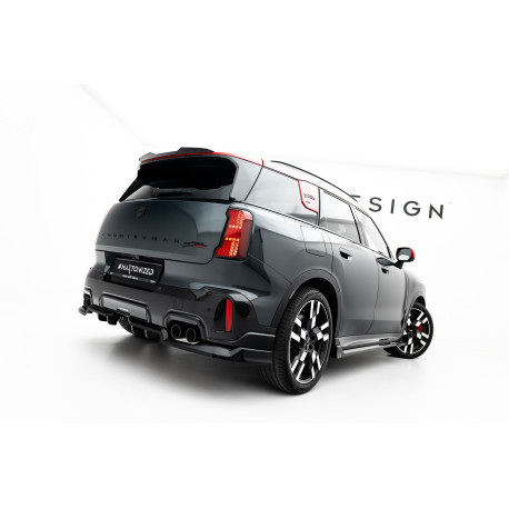 Body kit and visual accessories Rear Splitter (with vertical bars) Mini Countryman JCW U25 | races-shop.com