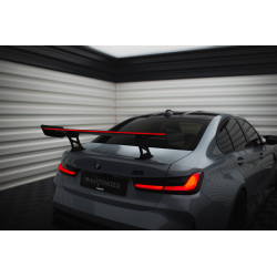 MAXTON DESIGN carbon wing with Internal Brackets + LED for BMW M3 G80 / M340i G20 / 3 M-Pack G20 / 3 Standard G20