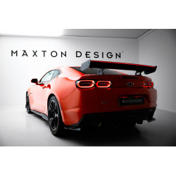 MAXTON DESIGN carbon wing with Internal Brackets + LED for Chevrolet Camaro SS Mk6 Facelift