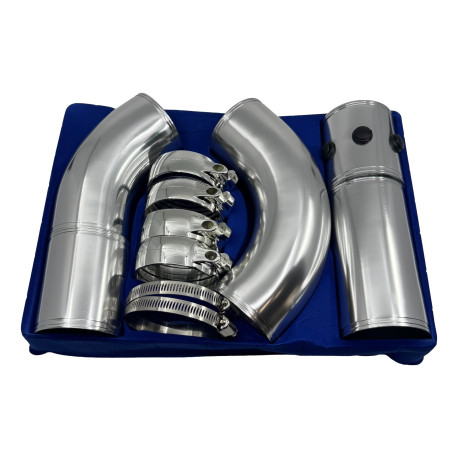 Universal RACES Universal adjustible air intake tube - 76mm | races-shop.com