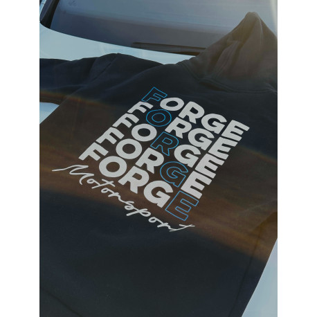 Hoodies and jackets Forge Motorsport hoodie Crossword Word, black | races-shop.com