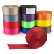 Seatbelts and accessories Universal seat belt webbing roll RACES 10 m, red | races-shop.com