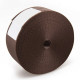 Universal seat belt webbing roll RACES 10 m, brown