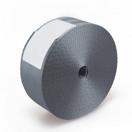 Seatbelts and accessories RACES universal seat belt roll (10m) - Gray | races-shop.com