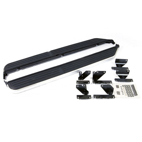 Side steps and rails Side steps for LAND ROVER Discovery 3/4 2005-2016 | races-shop.com