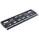 Outlet License plate holder license plate holder frame carbon optics black gloss 2 pieces DAMAGED | races-shop.com