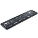 Outlet License plate holder license plate holder frame carbon optics black gloss 2 pieces DAMAGED | races-shop.com