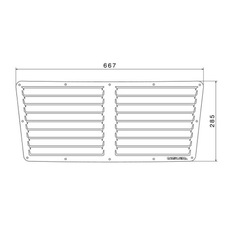 Air vents NISUBA BMW E36 hood vents | races-shop.com