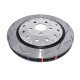 DBA brakes DBA 5000 series T3 Slotted Silver Hat DBA53004SLVS (2 pcs) | races-shop.com