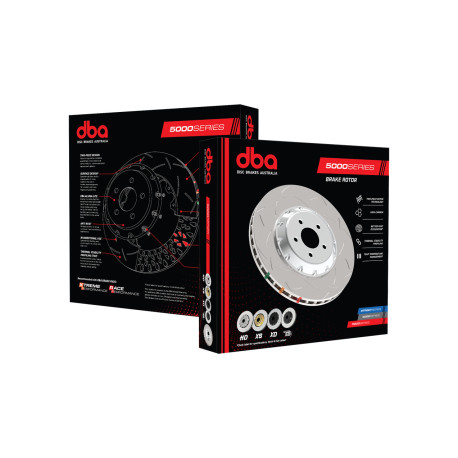 DBA brakes DBA 5000 series Black Hat DBA52224.2V2BLK (2 pcs) | races-shop.com