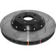 DBA brakes DBA 5000 series T3 Slotted Black Hat DBA52166BLKS (2 pcs) | races-shop.com