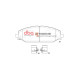 DBA brakes DBA Brake Kit 4000 Series T3 Slotted & Xtreme Performance Brake Pads DBA43266S-15195XP | races-shop.com