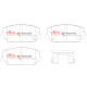 DBA brakes DBA Brake Kit 4000 Series T3 Slotted & Xtreme Performance Brake Pads DBA43146S-15012XP | races-shop.com