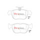 DBA brakes DBA Brake Kit 4000 Series T3 Slotted & Xtreme Performance Brake Pads DBA42809S-15092XP | races-shop.com