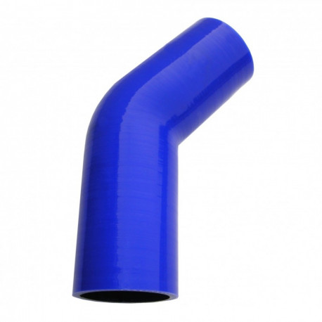 Elbows 45° Silicone hose elbow RACES Basic 45° - 76mm (3") | races-shop.com