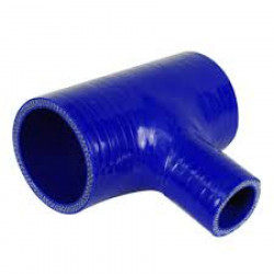 Silicone hose RACES Basic T piece 57mm (2,25") with 25mm output