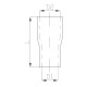 Reducer coupling - straight Silicone hose straight reducer RACES Basic - 22mm (0,87") to 35mm (1,38") | races-shop.com