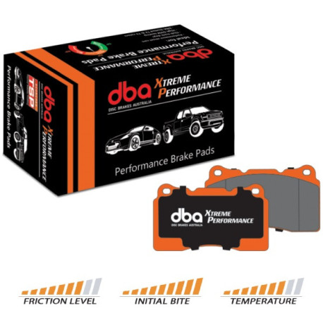 DBA brakes DBA Brake Pads Xtreme Performance, Front Axle DB7599XP | races-shop.com