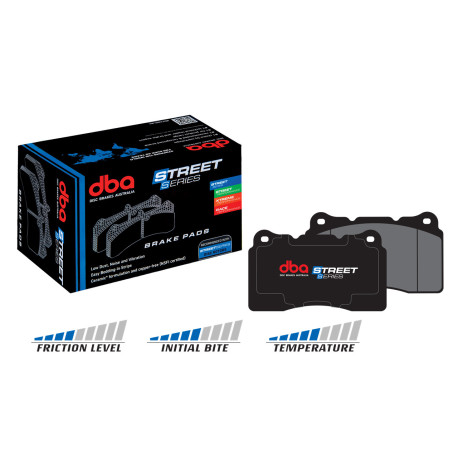 DBA brakes DBA Brake Pads Street Series Ceramic, Front Axle DB2403SS | races-shop.com