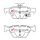 DBA brakes DBA Brake Pads Street Series Ceramic, Rear Axle DB2398SS | races-shop.com
