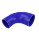 Elbows 90° reductive Silicone elbow reducer RACES Basic 90° - 76mm (3") to 89mm (3,5") | races-shop.com