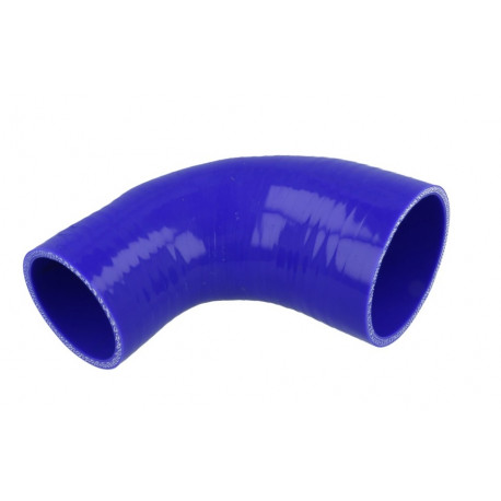 Elbows 90° reductive Silicone elbow reducer RACES Basic 90° - 89mm (3,5") to 102mm (4") | races-shop.com