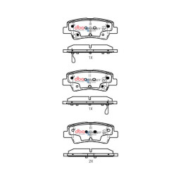 DBA Street Series EV Brake Pads DB2076SSEV