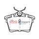 DBA brakes DBA Brake Pads Street Series Ceramic, Rear Axle DB2033SS | races-shop.com