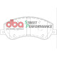 DBA brakes DBA Brake Pads Street Performance, Front Axle DB1915SP | races-shop.com