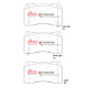 DBA brakes DBA Xtreme Performance front brake pads DB1695XP | races-shop.com