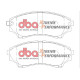 DBA brakes DBA Brake Pads Xtreme Performance, Front Axle DB1681XP | races-shop.com
